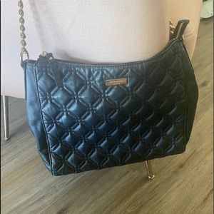 Kate spade quilted black bag